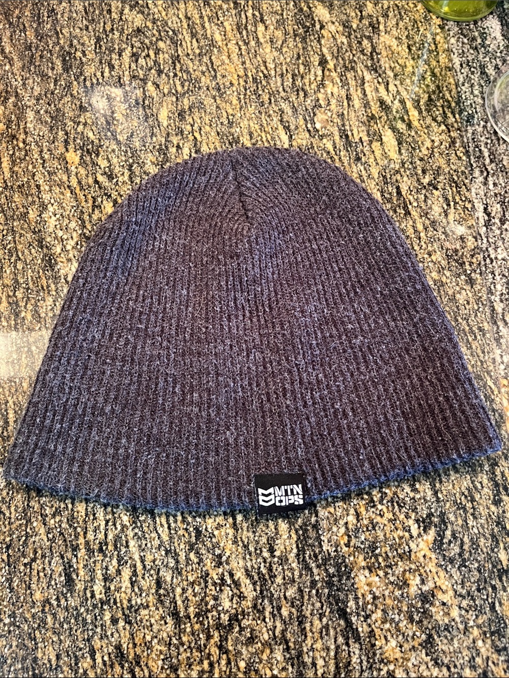 Mountain ops, gray beanie